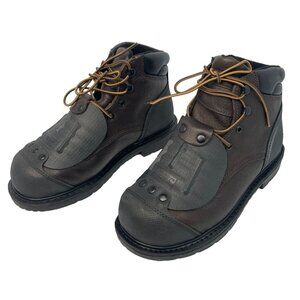 WORX by Red Wing Men's Brown Leather 5610 Work Boots - Size 8 WW